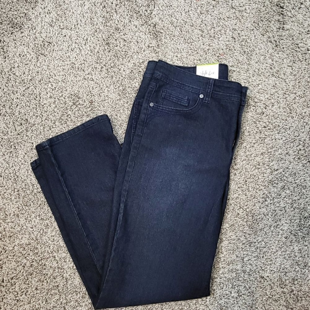 Style & Co. Straight Leg Denim Jeans